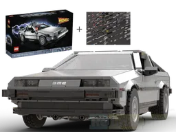 DMC DeLorean "DMC-12" from 10300 and extra parts
