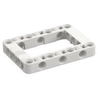 Lego Technic Beam Frame 5 x 7 with 3 x 5 Opening Thick / White