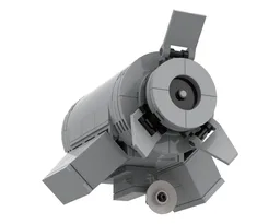 Apollo-Soyuz Docking Module - Minifig Scale