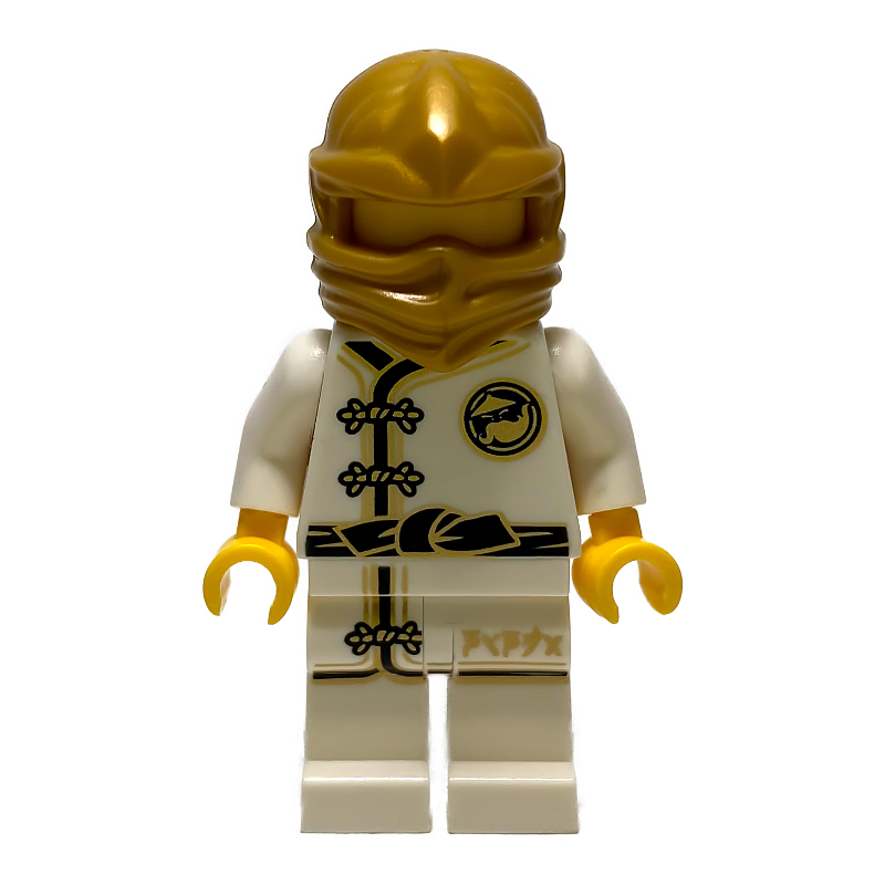 Lego Mannequin with Pearl Gold Hood