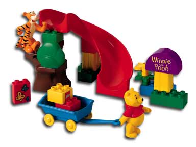 Lego Tigger's Slippery Slide
