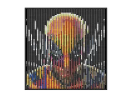Deadpool & Wolverine Cheese Slope Pixel Art