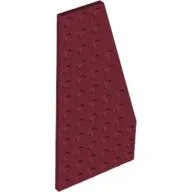 Wedge Plate 6 x 12 Right / Dark Red