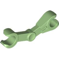 Lego Arm Mechanical with 2 Clips [Battle Droid] / Medium Green