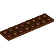 Plate 2 x 8 / Reddish Brown
