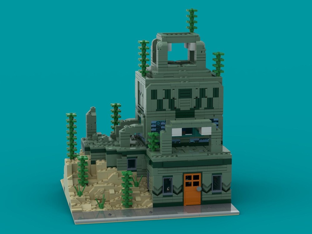 Lego Ocean Monument Modular Building