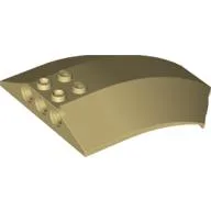 Windscreen 8 x 6 x 2 Curved / Tan