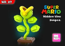 Hidden Vine desk ornament - Display Figure - Super Mario Bros.