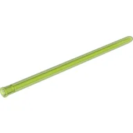 Large Figure Weapon, Lightsaber Blade 16L with Axle Hole / Trans-Bright Green