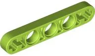 Technic Beam 1 x 5 Thin with Axle Holes on Ends