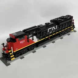 EMD locomotive 8023 of the Canadian Railway
