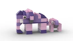 11016 Pink elephants