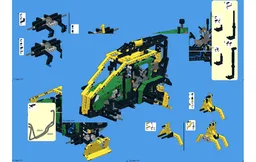 Forest Tractor with Trailer