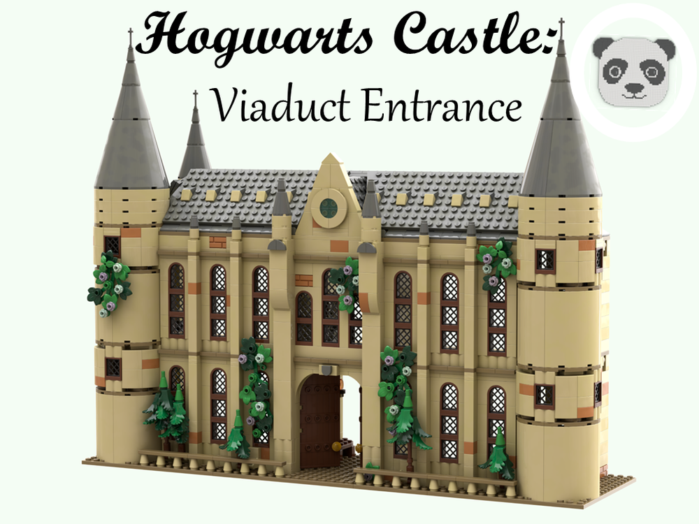 Lego HP Castle - Viaduct Entrance