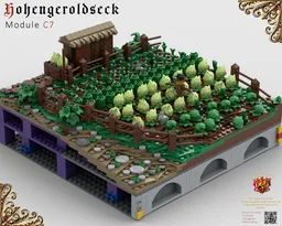 C7 Castle Hohengeroldseck - Vegetable field & bee hive (Castle Part 1)