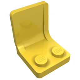 Seat / Chair 2 x 2 / Yellow