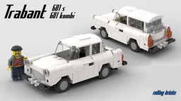Trabant 601 S and Kombi Bundle