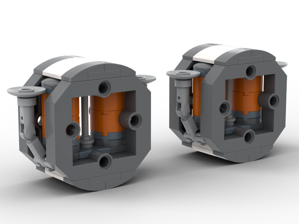 Lego Landing Gear for 60433 Space Tug