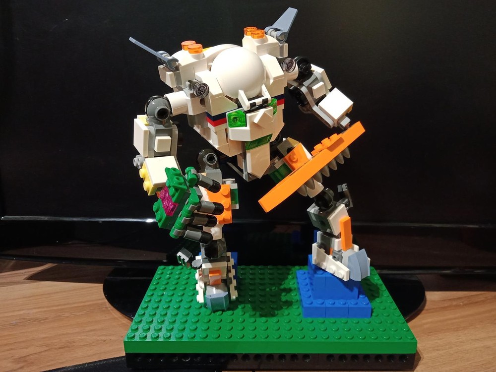 Lego Posable Mech 31111 & 31115 combined