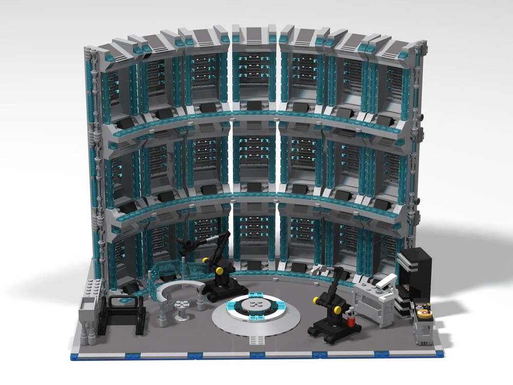 Lego Iron Man's Hall of Armor