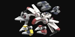 Battle of Coruscant Starfighter Pack