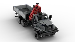 Ural NEXT with crane