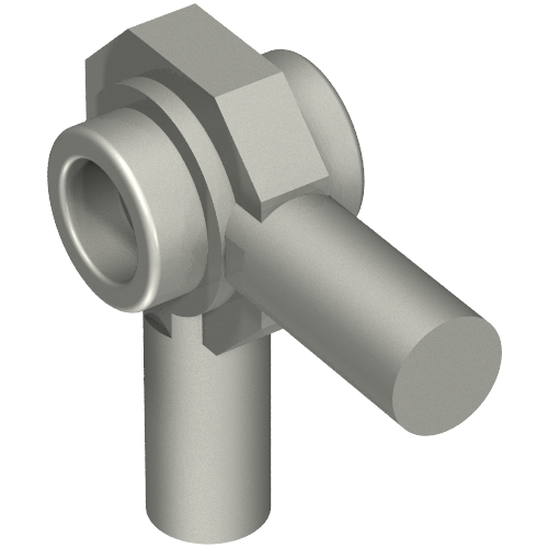 Lego Tool Connector 2 Bar 90 deg, Stud on Both Sides