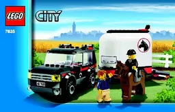4WD with Horse Trailer