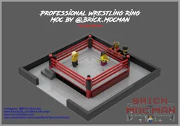 Professional Wrestling Ring - Red Brand