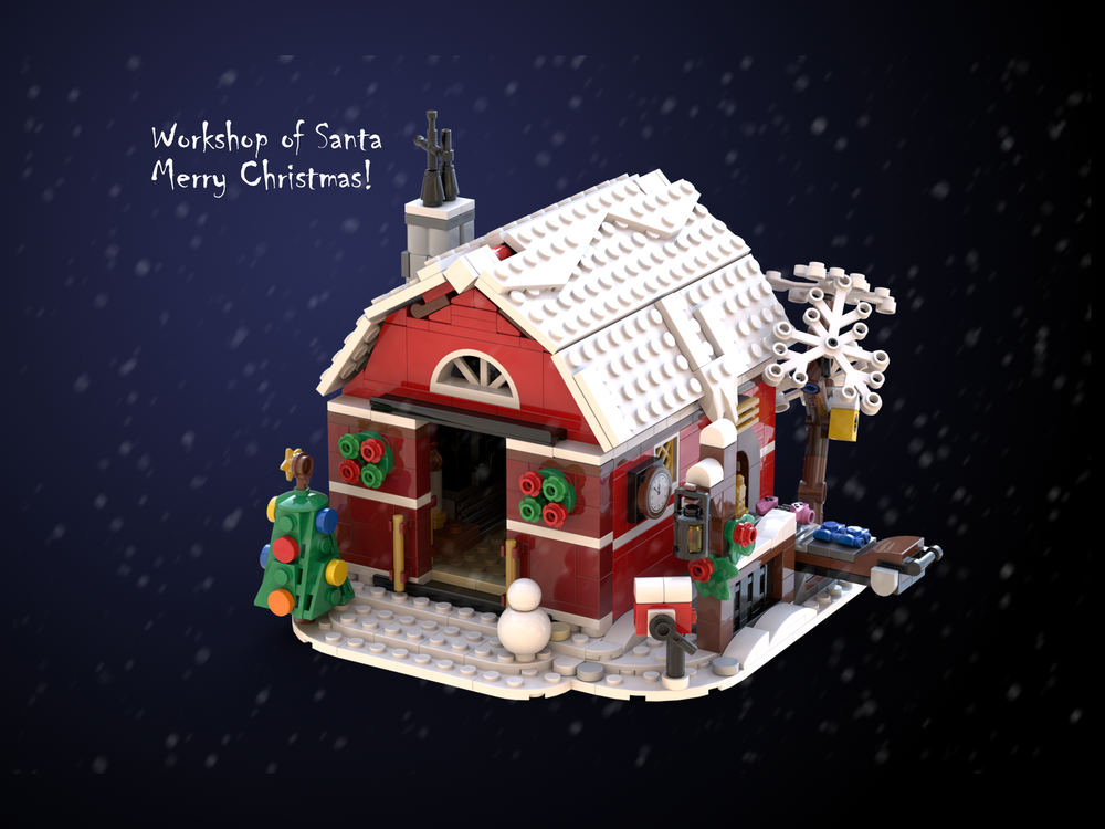 Lego Santa's Workshop 40565 Complete