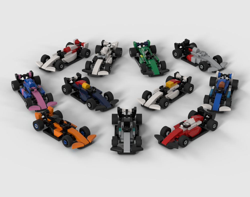 Lego F1 2026 Cars