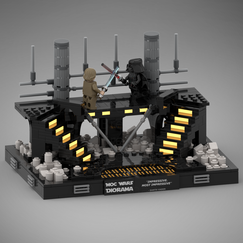 Lego Carbonite Freezing Chamber Duel (Diorama Collection - Episode 5)