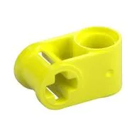 Technic Axle and Pin Connector Perpendicular / Vibrant Yellow