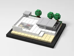 The German Pavilion – microscale version