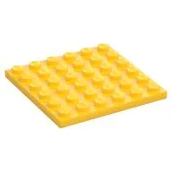 Plate 6 x 6 / Yellow