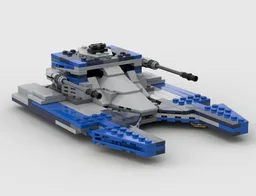 minifigure scale TX-130 clone tank V2