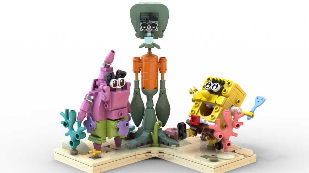 Lego Spongebob Squarepants - Diorama
