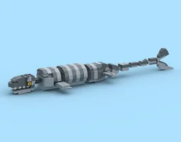 Minifigure scale Mosasaurus Hoffmanni