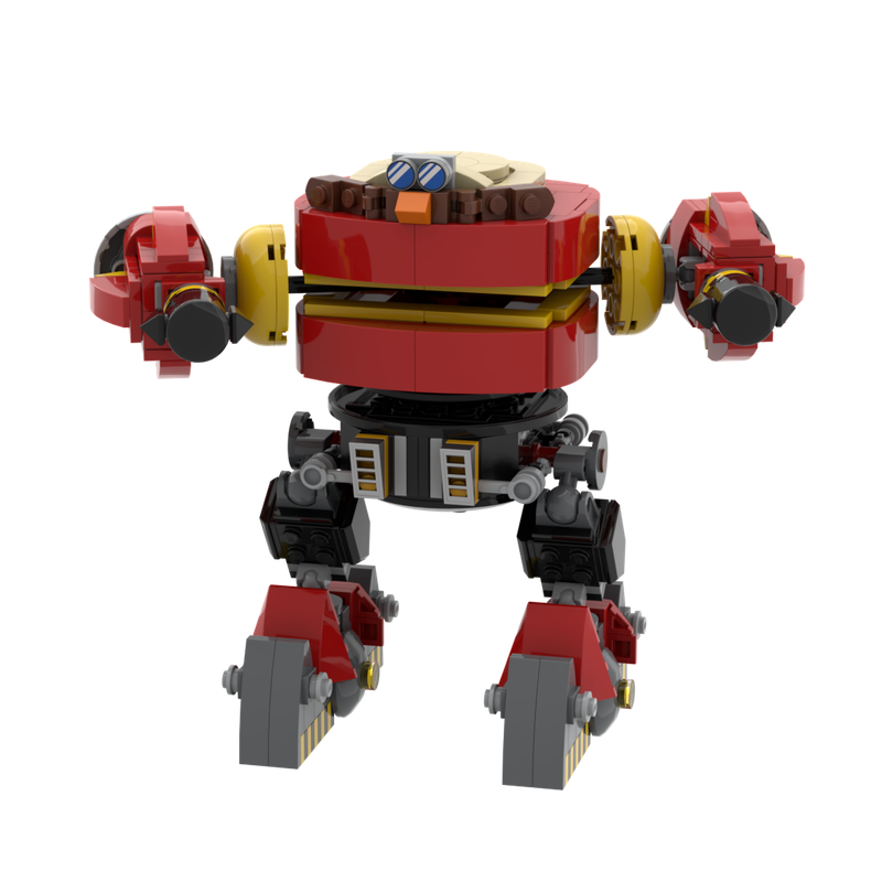 Lego Bridge Island Zone boss from Sonic Superstars