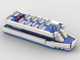 Chicago River Architecture Tour Boat – Mini Scale