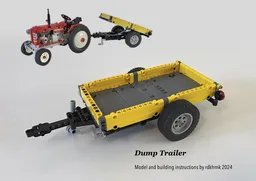 Dump Trailer for Zetor 25