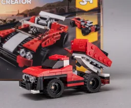 31100 Red Dump Truck