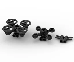 Minifigure scale drones