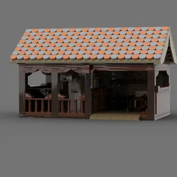 Medieval Castle Stable