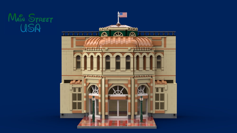 Lego Magic Kingdom Center Street Emporium