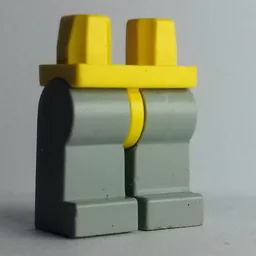 Hips and Light Gray Legs / Yellow