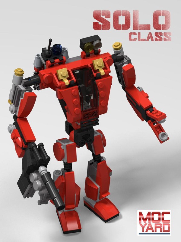 Lego Solo Class Scout Mech