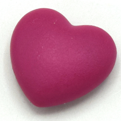Lego Clikits Icon, Heart 2 x 2 Large with Pin / Magenta