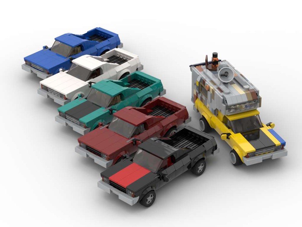 Lego Bowtie El Camino - Set of Six Colors