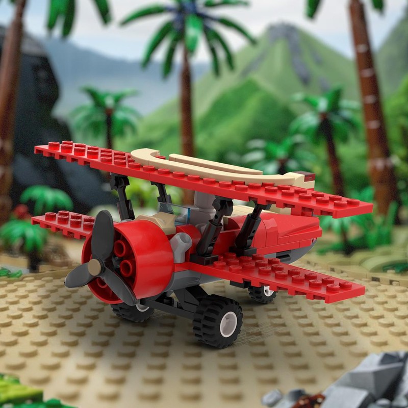 Lego Red Baron - Sam Sinister plane